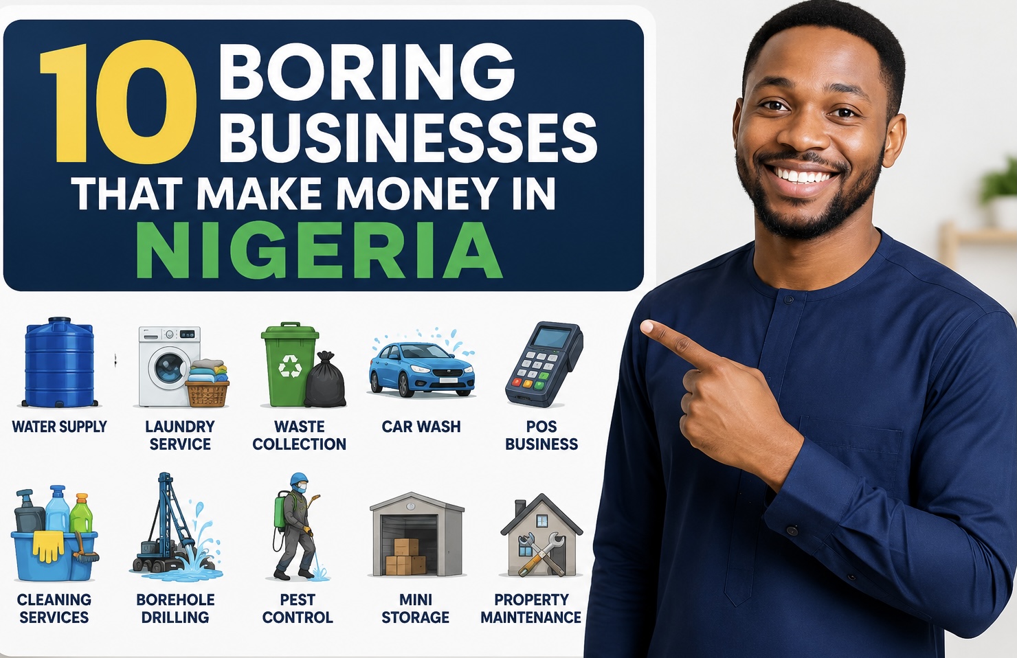 10 boring businesses that make money in Nigeria.